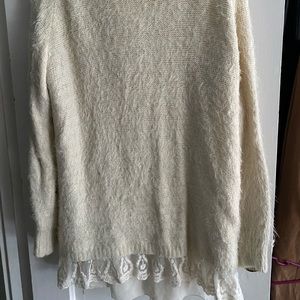 Size Large Fuzzy Sweater